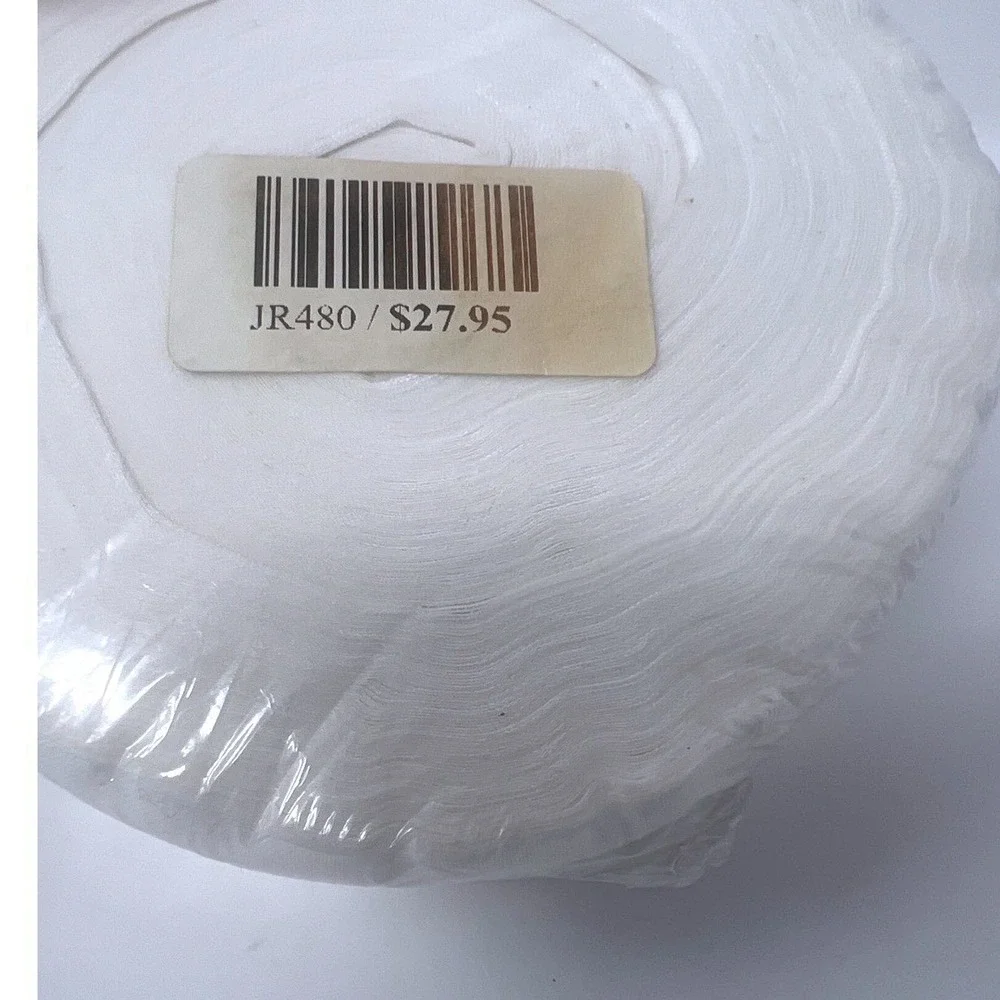 Roll Up Kona Cotton Solids Snow by Robert Kaufman Jelly Roll 2.5